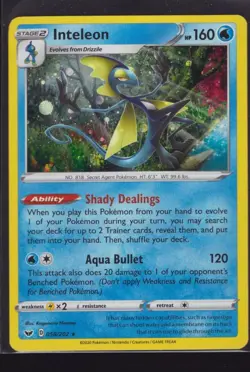 Inteleon - 058/202 (Cosmos Holo) - Miscellaneous Cards & Products - Image 1