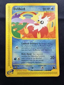 Delibird Skyridge Non-Holo Pokemon TCG Card 49/144 MP FREE SHIPPING - Image 1
