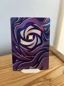 Chaos Rune - Riftbound Organized Play Promotional Cards (OPP) 166b/298 - Image 1