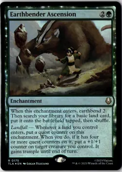 Earthbender Ascension #0175 (Foil) (TLA) Avatar: The Last Airbender - Image 1