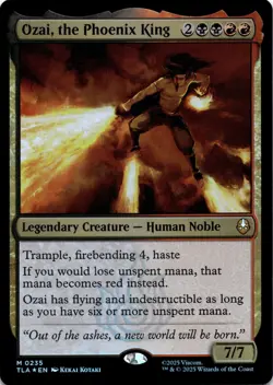 Ozai, the Phoenix King FOIL Avatar: The Last Airbender Magic MTG NM - Image 1