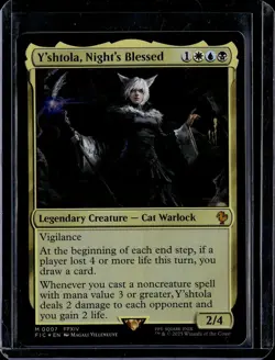Y'shtola, Night's Blessed - 7 - Foil - FIC - NM - MTG Magic the Gathering - Image 1