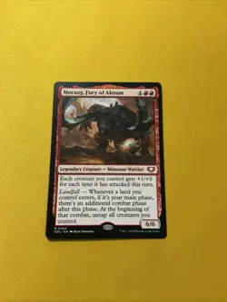 Moraug, Fury of Akoum 89 M Normal EOC MTG NM - Image 1