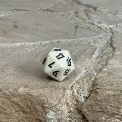 Magic the Gathering Saviors of Kamigawa White Spindown Dice - Image 2