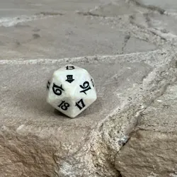Magic the Gathering Saviors of Kamigawa White Spindown Dice - Image 4