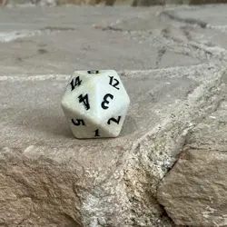 Magic the Gathering Saviors of Kamigawa White Spindown Dice - Image 5