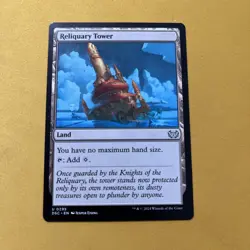 Reliquary Tower 0295 Commander: Duskmourn: House of Horror DSC MTG Magic - Image 1