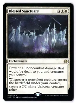 Blessed Sanctuary NM* Jumpstart ENGLISH 001/078 mtg --UnltdCards - Image 1