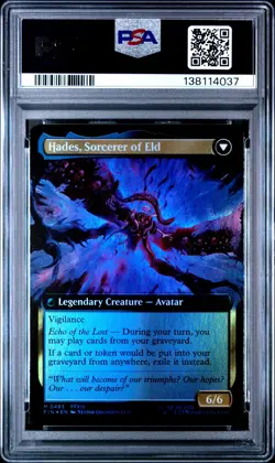 2025 Magic The Gathering Final Fantasy #0483 Emet-Selch/Hades PSA10 - Image 2