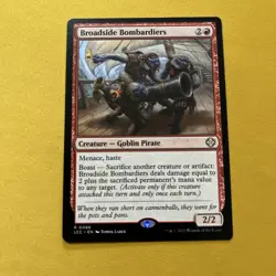 1x Broadside Bombardiers - Commander: The Lost Caverns of Ixalan - NM - MTG - Image 1