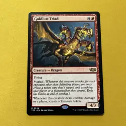 Goldlust Triad 34 NM Normal Commander: Tarkir: Dragonstorm MTG EN - Image 1