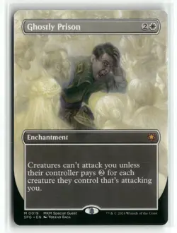 Ghostly Prison (Borderless) MKM Special Guests (SPG) Mythic MTG Magic - Image 1