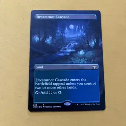 1 x Dreamroot Cascade - Borderless - Innistrad: Crimson Vow - NM-Mint - MTG - Image 1