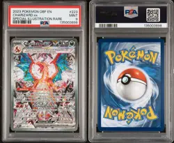 Charizard ex PSA 9 2023 Pokemon SV Obsidian Flames EN #223/197 Illustration Rare - Image 3