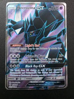 Pokemon Necrozma GX IR Full Art Ultra Rare Burning Shadows English - Near Mint - Image 1