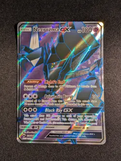 Pokemon Necrozma GX 134/147 Full Art SM Burning Shadows NM - Image 1