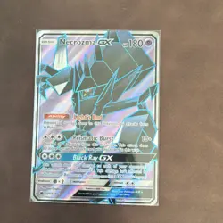 Pokemon TCG Necrozma GX Full Art Ultra Rare Holo 134/147 Burning Shadows - Image 1