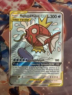 Pokemon Magikarp & Wailord GX 161/181 NM Condition - Image 1
