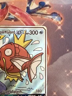 Pokemon Magikarp & Wailord GX 161/181 NM Condition - Image 3