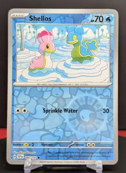 Pokemon Shellos #046/191 English Surging Sparks Reverse Holo - Image 1
