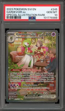 Pokemon Gardevoir ex Scarlet & Violet Special Illustration Rare #245 PSA 10 - Image 1