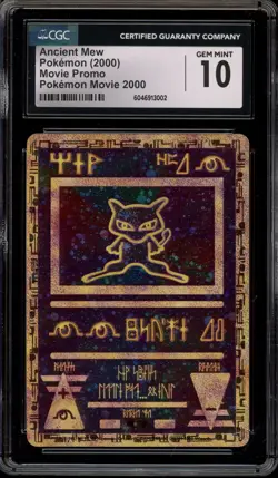 Pokemon Ancient Mew Movie 2000 Promo CGC 10 Gem Mint - Image 1