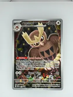 2023 Pokemon Scarlet & Violet Noctowl 141 NM - Image 1