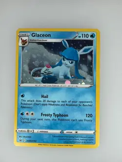 2019 Pokemon SWSH Black Star Glaceon SWSH192 NM - Image 1