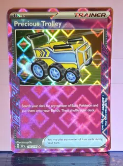 Precious Trolley 185/191 Pokemon TCG Surging Sparks Ace Spec English - Image 1