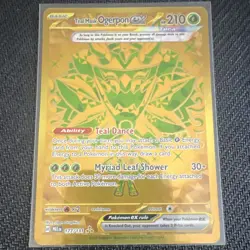Pokemon Teal Mask Ogerpon ex 177/131 Holo Hyper Rare Prismatic Evolutions Eng - Image 1