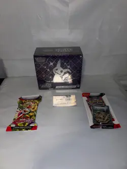 Pokemon Paldean Fates ETB Elite Trainer Box New Factory Sealed + blister& sleeve - Image 1
