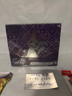 Pokemon Paldean Fates ETB Elite Trainer Box New Factory Sealed + blister& sleeve - Image 2