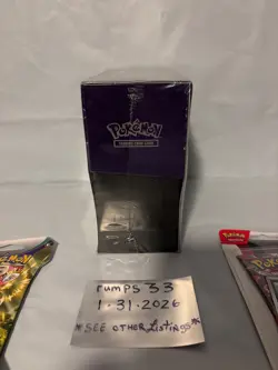 Pokemon Paldean Fates ETB Elite Trainer Box New Factory Sealed + blister& sleeve - Image 4