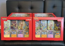 Pokemon TCG: Scarlet & Violet 151 Mini Tins 4 Pack SAMS CLUB SEALED IN HAND NEW - Image 1