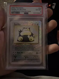 Pokemon 2002 Legendary Collection #64 Snorlax Reverse Foil - Image 5