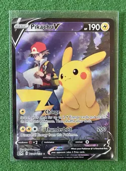 (2) 2022 Pokemon Sword & Shield Lost Origin Trainer Gallery #TG16/TG30 Pikachu V - Image 1