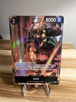 One Piece Two Legends Jack Alt Art SR OP08-084 English - Image 1