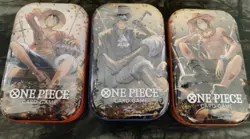 🔥One Piece Tin Pack Set Vol 2 Set of 3 TS-02 OP-13 Factory Sealed x 4 sets🔥 - Image 4