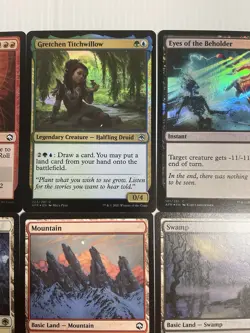 Magic The Gathering Adventures In Forgotten Realm Set Holo Foil Card Bundle - Image 3