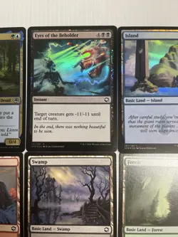 Magic The Gathering Adventures In Forgotten Realm Set Holo Foil Card Bundle - Image 4