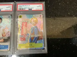 PSA 10 Sabo Ace Luffy Promo Saikyo Jump 2024 ONE PIECE Card SEQ Set Japanese JP - Image 4