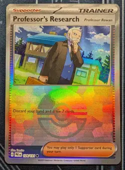 Pokemon Card- Professor Rowan 124/131 (Prismatic Evolutions- Poke Ball) - Image 1