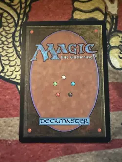 Mtg Magic Misprint Black Ink Heartwood Treefolk Misprint Error Card - Image 5