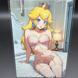 P Peach Anime Waifu Card Doujin ACG Goddess Holo - Image 2