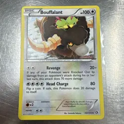 Bouffalant 107/113 Legendary Treasures - Non-Holo - Pokemon TCG Card - NM - Image 1