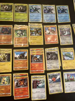 2016 POKEMON TCG 2017 Pokemon 76 Card lot 6 Holo cards all sleeved - Image 4