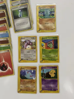 Pokemon TCG - Lot Of 35 E-Series Cards - Aquapolis Sandstorm & More - Image 2