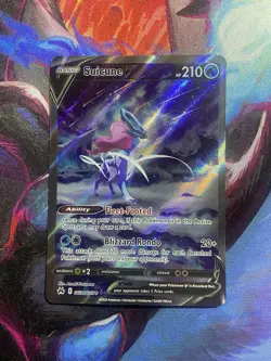 Suicune v Crown Zenith Galarian Gallery Holo Ultra Rare Card GG38/GG70 - Image 1
