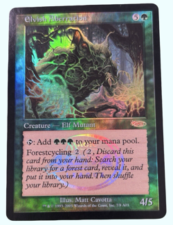 Elvish Aberration Foil Promo, Arena League 2004, NM, Magic the Gathering MTG - Image 1