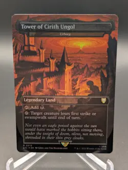 Tower of Cirith Ungol - Urborg (Borderless) Commander: the Lord of the Rings:... - Image 1